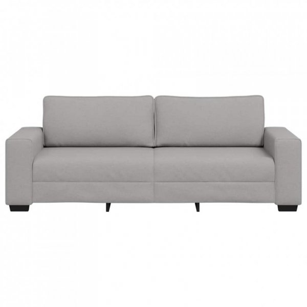 Sofa 3-osobowa, szara chmurowy, 180 cm, tkaniną