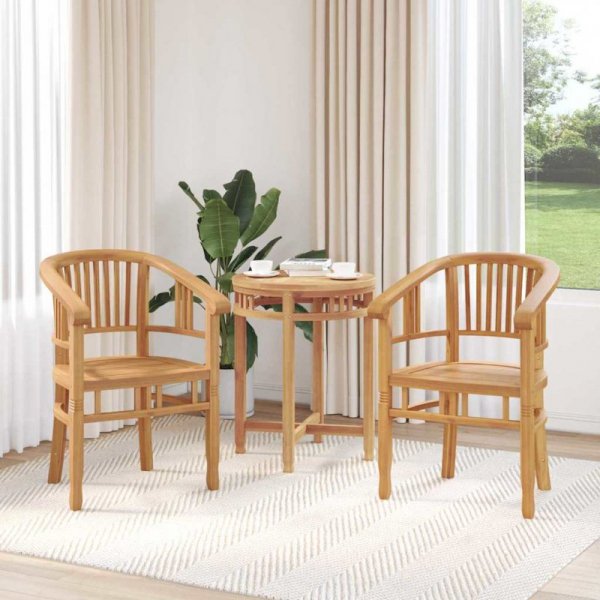 Krzesła ogrodowe 2 pcs Brązowy 63 x 58 x 89 cm
