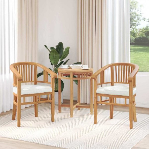Krzesła ogrodowe 2 pcs Brązowy 63 x 58 x 89 cm