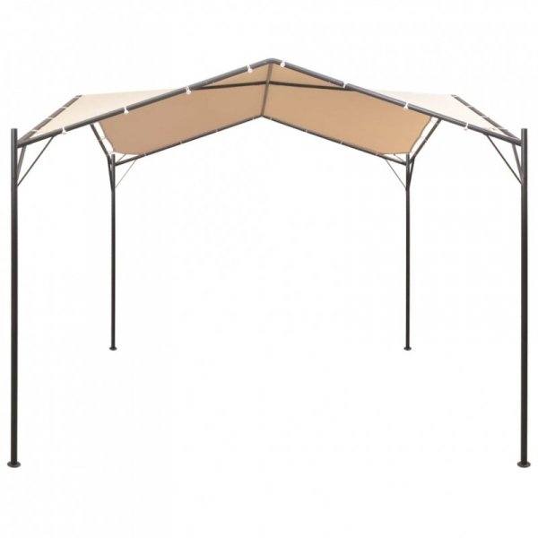 Altana/namiot ogrodowy, 3x3 m, stal, beżowy