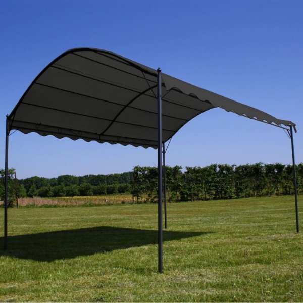 Zadaszenie, 3x4 m, antracytowe