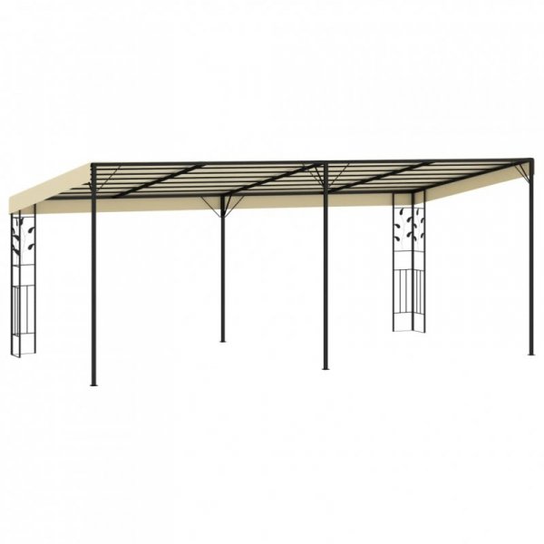 Altana przyścienna, 6 x 3 x 2,5 m, kremowa