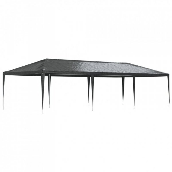 Namiot imprezowy, 4x9 m, antracytowy, 90 g/m²