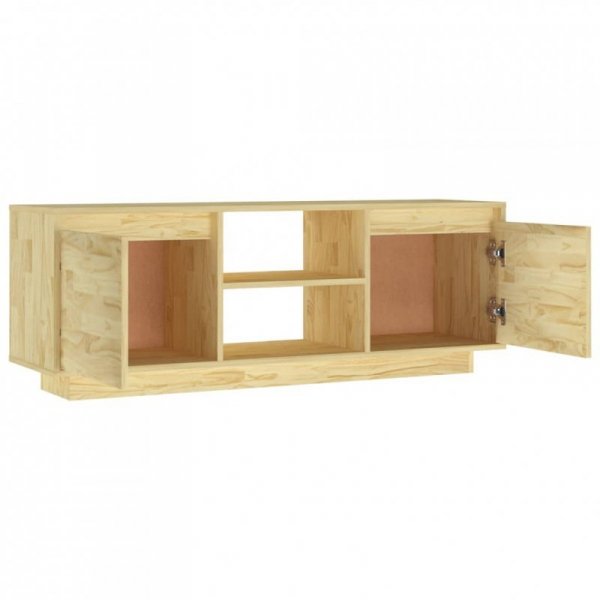 Szafka pod telewizor, 110x30x40 cm, lite drewno sosnowe