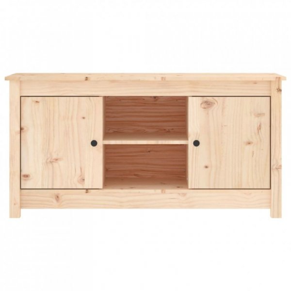 Szafka pod telewizor, 103x36,5x52 cm, lite drewno sosnowe