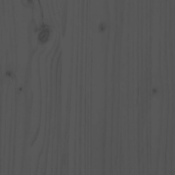 Stolik kawowy, szary, 110x55x45 cm, lite drewno sosnowe