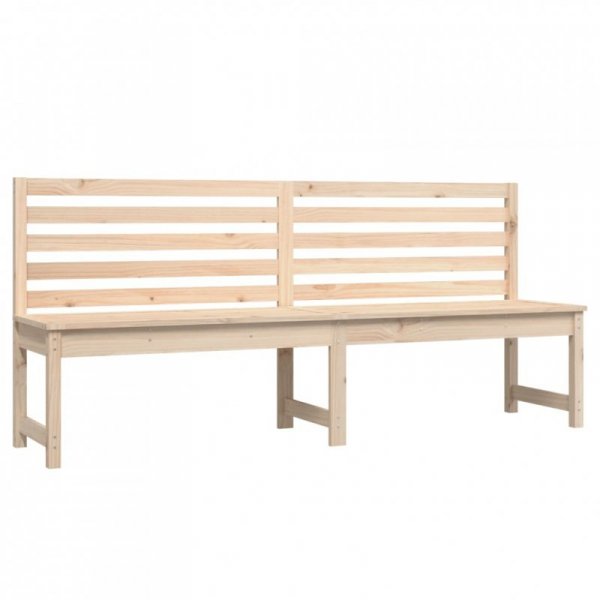 Ławka ogrodowa, 201,5 cm, lite drewno sosnowe