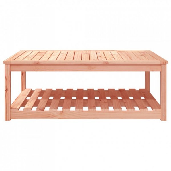 Stolik ogrodowy, 121x82,5x45 cm, lite drewno daglezjowe