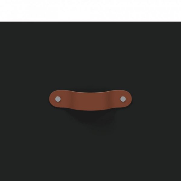 Szafka pod TV, czarna, 102x36x50 cm, materiał drewnopochodny