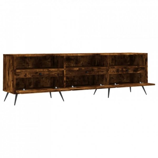 Szafka pod TV, przydymiony dąb, 150x30x44,5 cm
