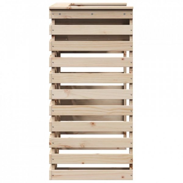 Stolik barowy do ogrodu, 113,5x50x103 cm, lite drewno sosnowe