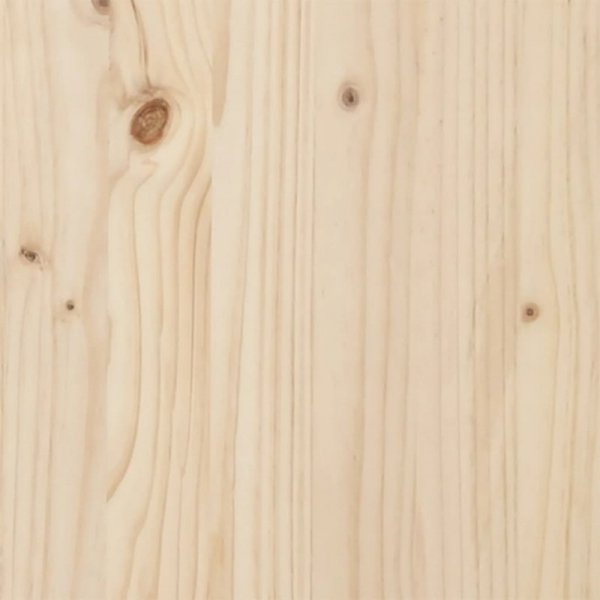 Leżaki, 2 szt., 205x60x31,5 cm, lite drewno sosnowe