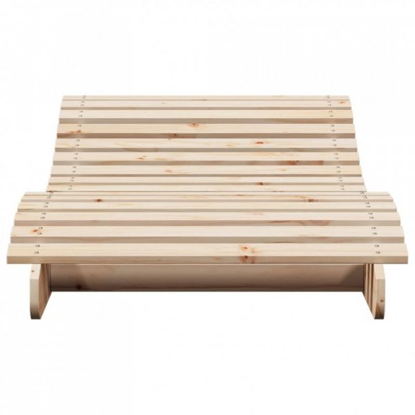 Leżak, 205x80x31,5 cm, lite drewno sosnowe