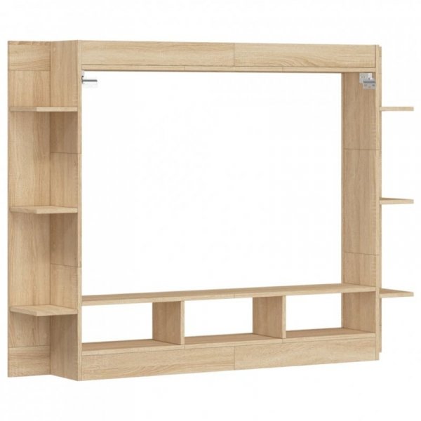 Szafka pod telewizor, dąb sonoma, 152x22x113 cm