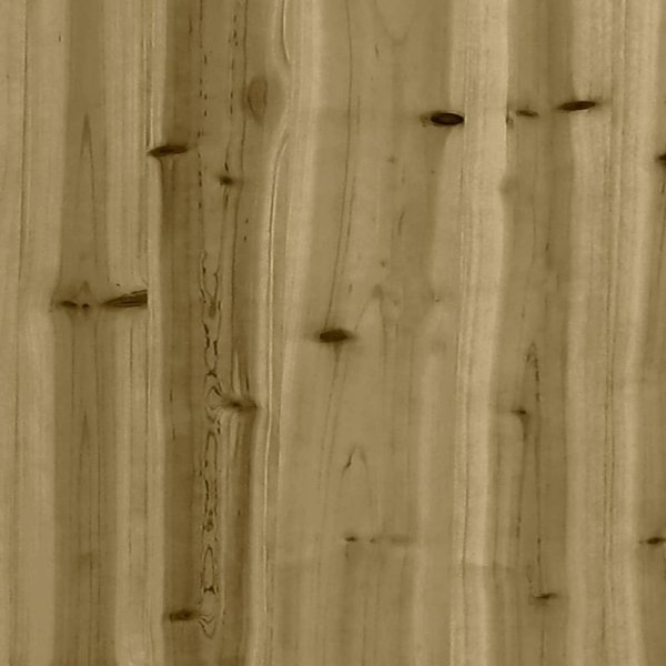 Ławka ogrodowa z gabionem, 103x31,5x42 cm, impregnowana sosna