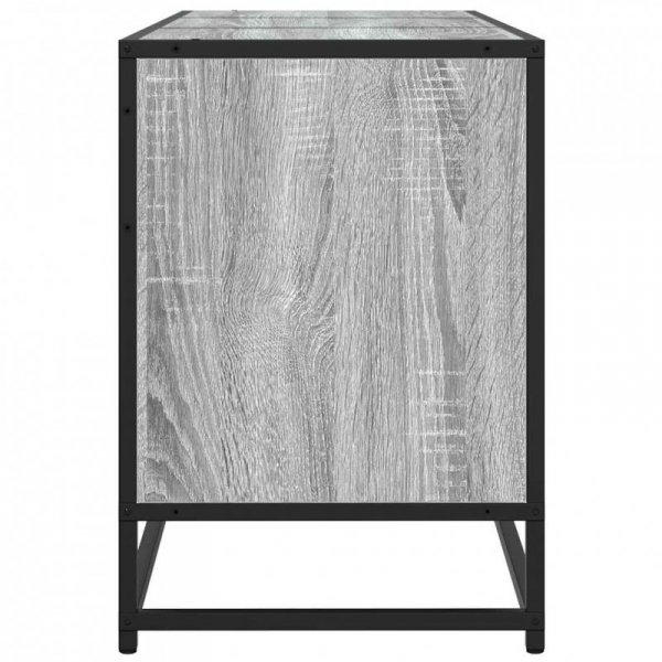 Szafka pod telewizor, szary dąb sonoma, 150x35x41 cm
