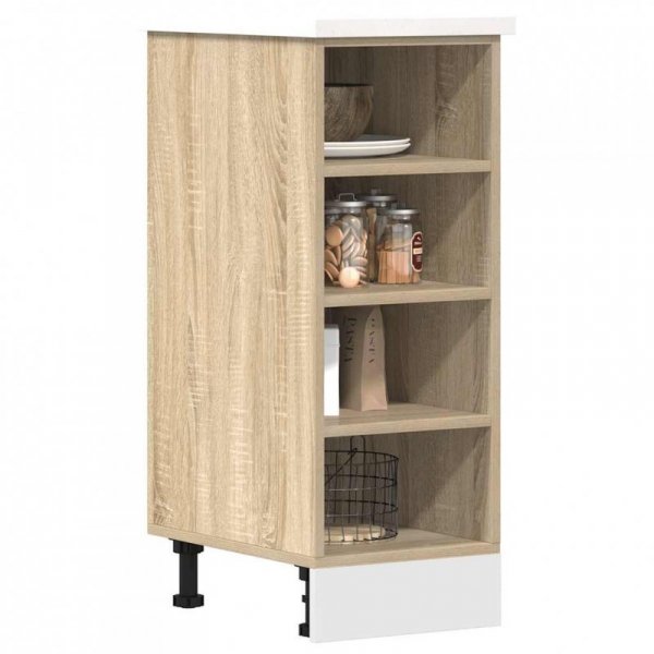 Dolna szafka Sonoma Oak 30x44,5x81,5 cm Drewno klejone