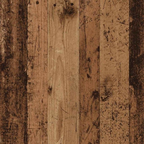 Wisząca szafka narożna, stare drewno, 57x57x60 cm