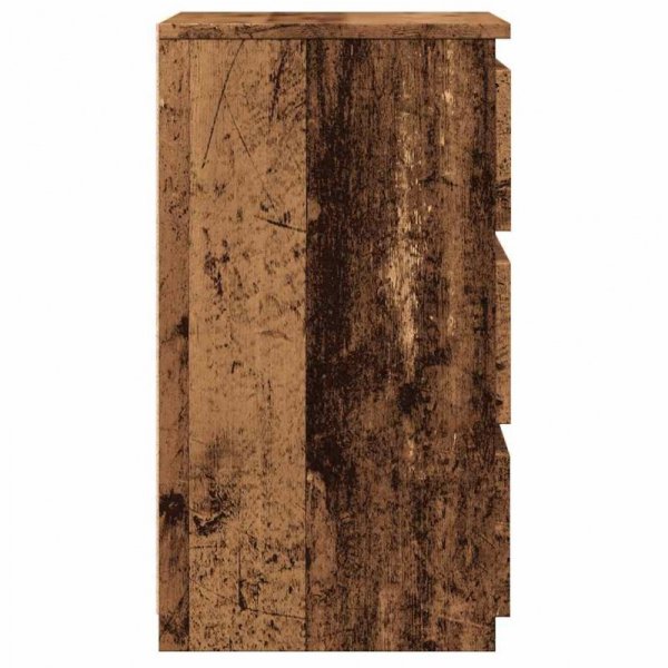 Szafki nocne, 2 szt., stare drewno, 40x35x62,5 cm