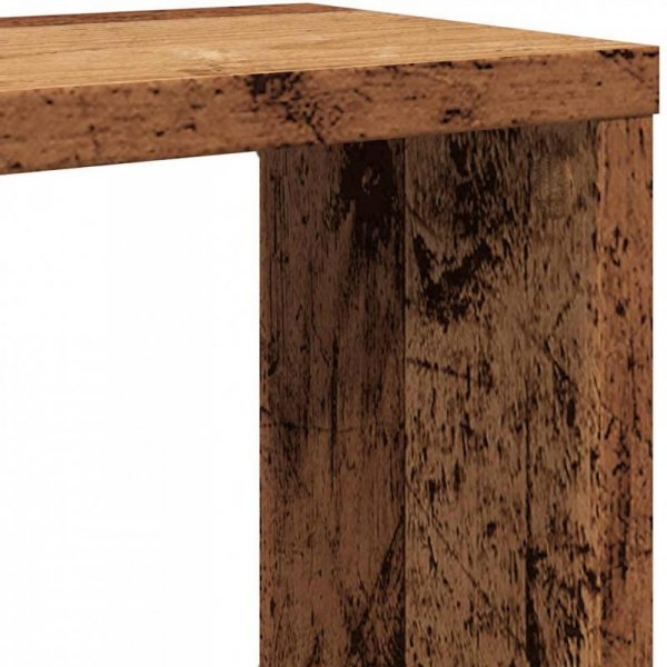 Półki ścienne kostki, 6 szt., stare drewno, 60x15x23 cm