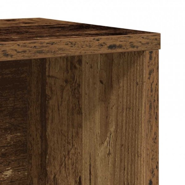 Regał, stare drewno, 60x24x76,5 cm, materiał drewnopochodny