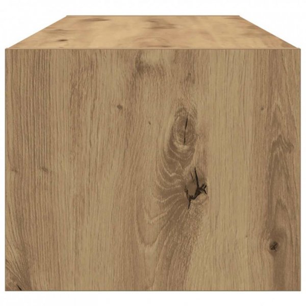 Szafki RTV 2 szt. Dąb Artisan 100x31x25,5 cm Drewno klejone