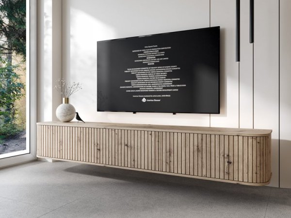 Komoda RTV wisząca ZYLIO 215 Dąb Artisan