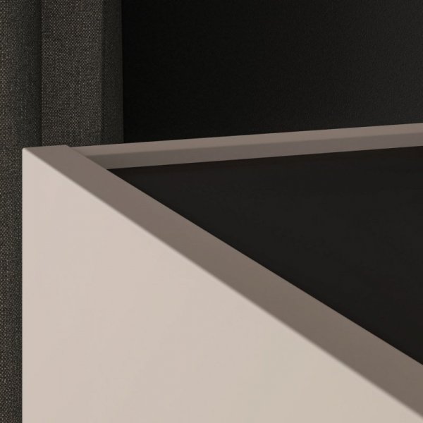 Komoda RTV SABLE 05 kaszmir / czarny