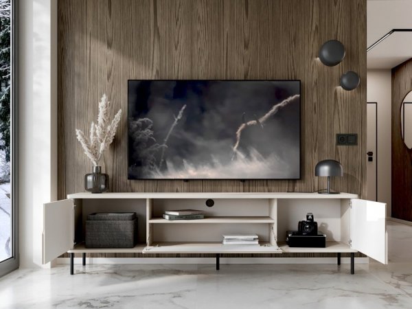 Komoda RTV RADIUS 180NC kaszmir