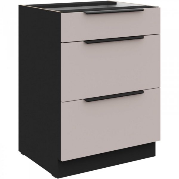 Kuchnia SILVIA 2 czarny / kaszmir