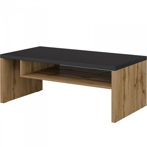 Stolik kawowy CROSI 99 dąb wotan / czarny