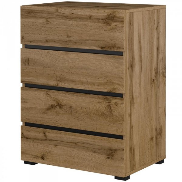 Garderoba CROSI 1 dąb wotan / czarny