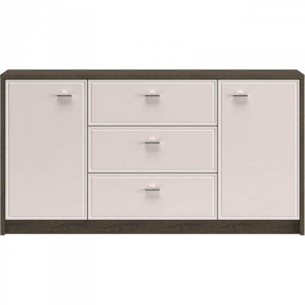 Meble do salonu AVANTI 1 dąb windmill ciemny / kaszmir połysk