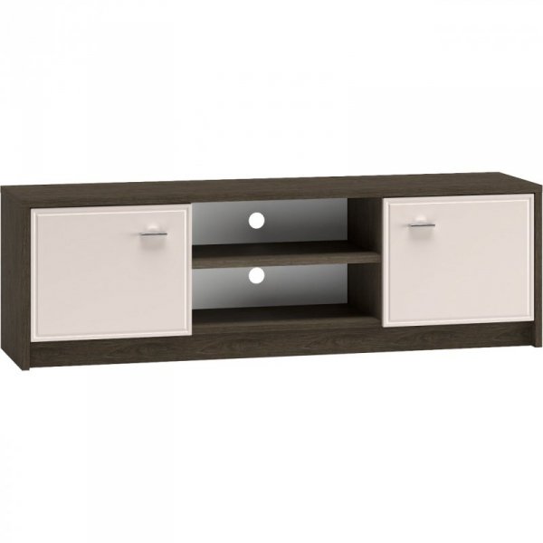 Meble do salonu AVANTI 1 dąb windmill ciemny / kaszmir połysk