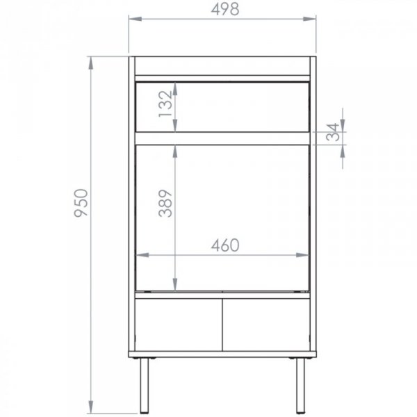 Garderoba FLEUR 1 dąb cremona terracotta / kaszmir