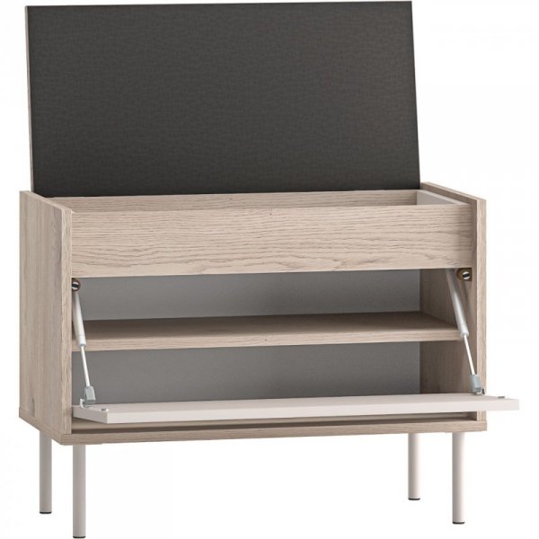 Garderoba FLEUR 1 dąb cremona terracotta / kaszmir