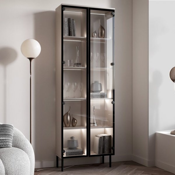 Witryna stojąca FIGO 04 kaszmir