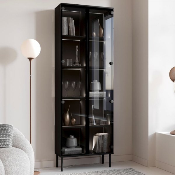 Witryna stojąca FIGO 04 czarny