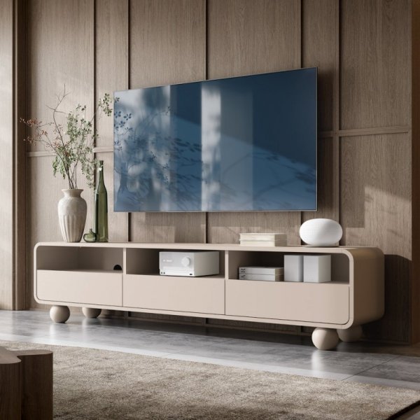 Szafka RTV 180 ROND 02 kaszmir