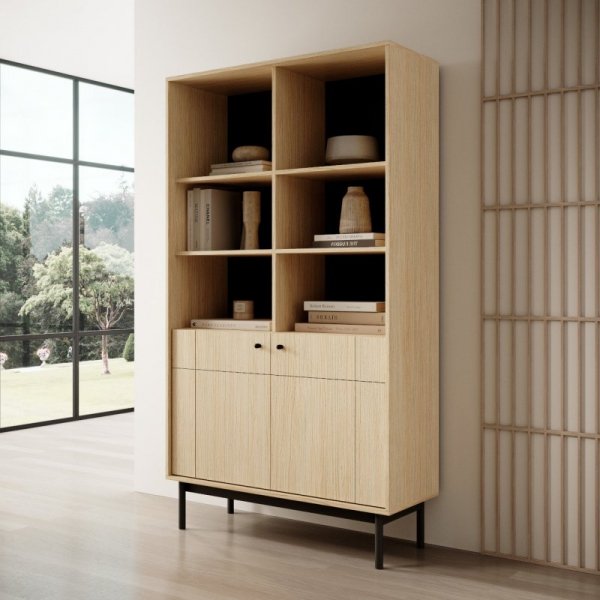 Regał ALSTREMO 04 dąb linea