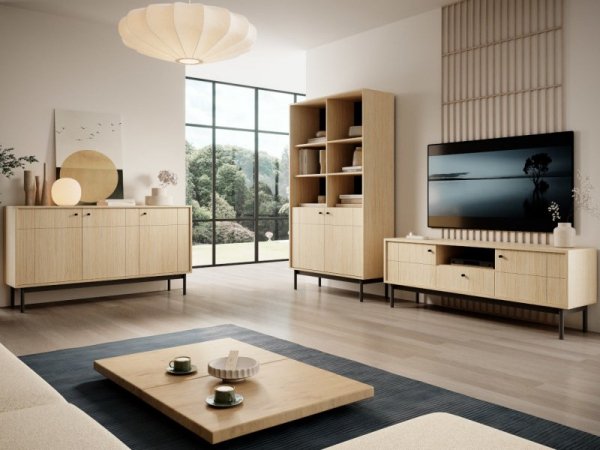 Regał ALSTREMO 04 dąb linea