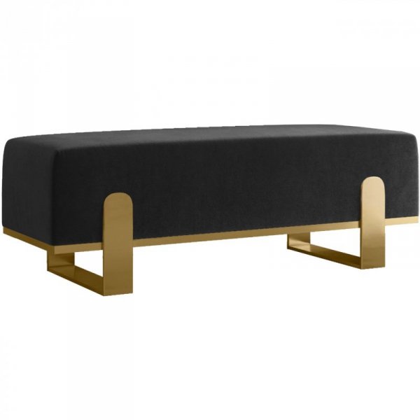 Ławka tapicerowana SULA 100cm złoty / kronos 07