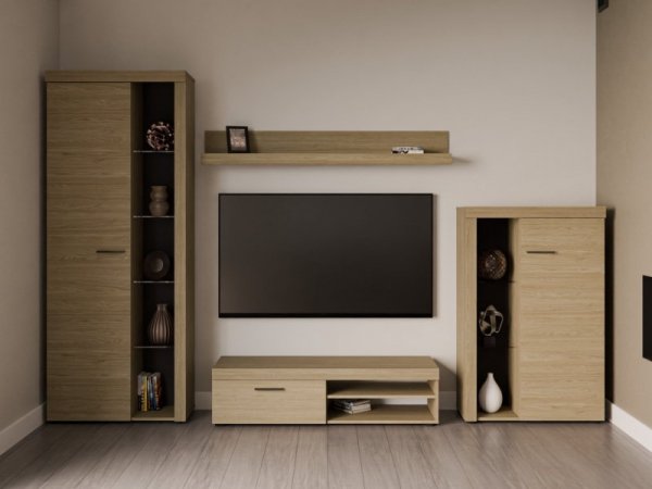 Komoda RODOS 3D dąb olejowany