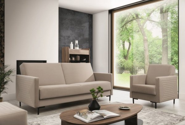 Pufa SELVA B madone 17031 czarny