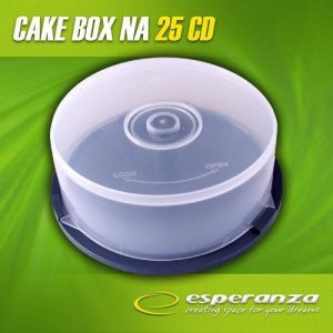 Pudełko Cake Box Esperanza na 25 CD - PAKOWANE W WOREK