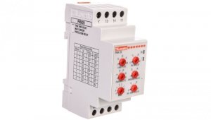 Przekaźnik kontroli prądu maksymalnego 1-fazowy 5/16A 24-240V AC/DC PMA20240