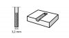 FREZ Z WEGLIKIEM WOLFRAM 3.2MM (1 SZT)
