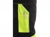 SPODNIE CXS DO PASA SIRIUS BRIGHTON CZARNO-ŻÓŁTE ROZM.52 (1 SZT)