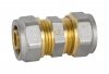 ZŁĄCZKA PEX-AL-PEX CHROM 20*20 PODWÓJNA (1 SZT)