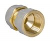 ZŁĄCZKA PEX-AL-PEX CHROM 1/2*16 DZIEWCZYNKA (1 SZT)